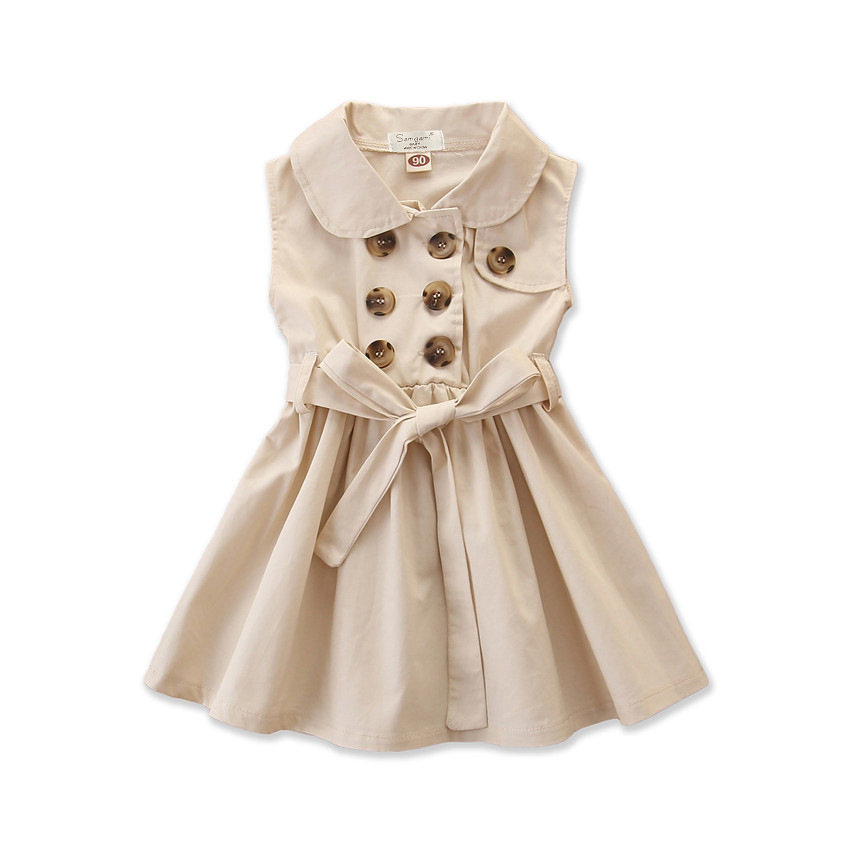 Children's Sleeveless Splicing Skirt Children's Skirt