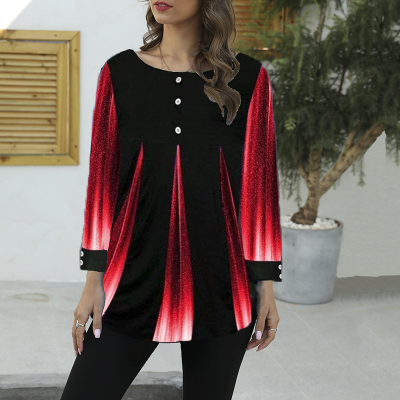 New cropped round neck T-shirt