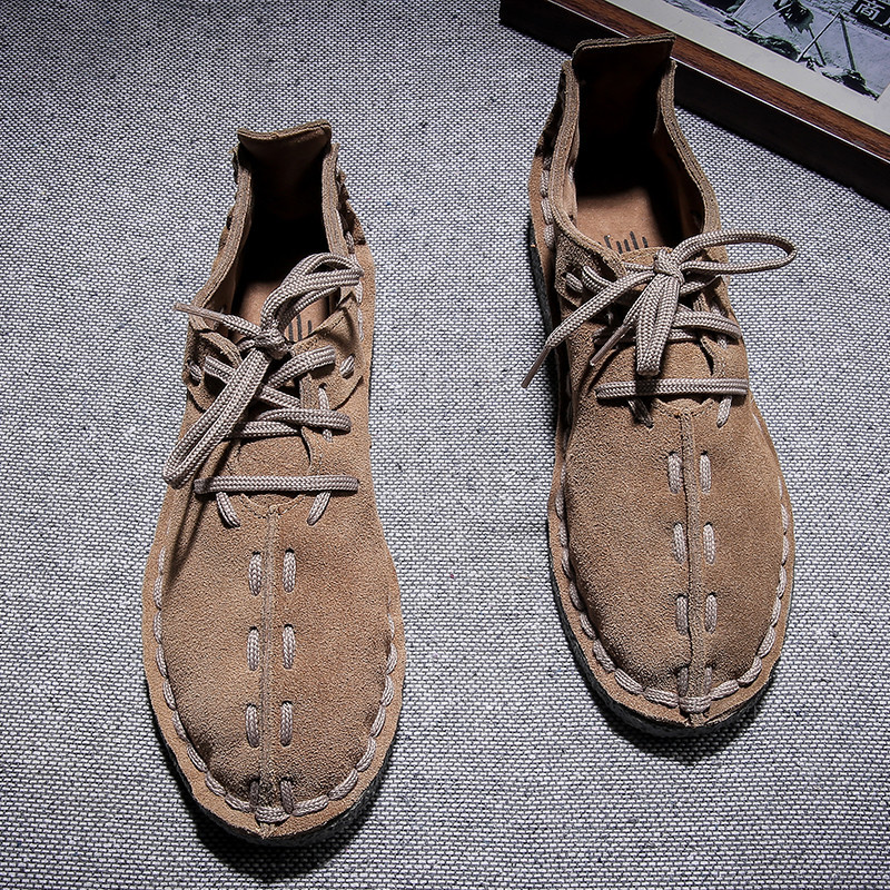 Title 2, Leather Suede Men