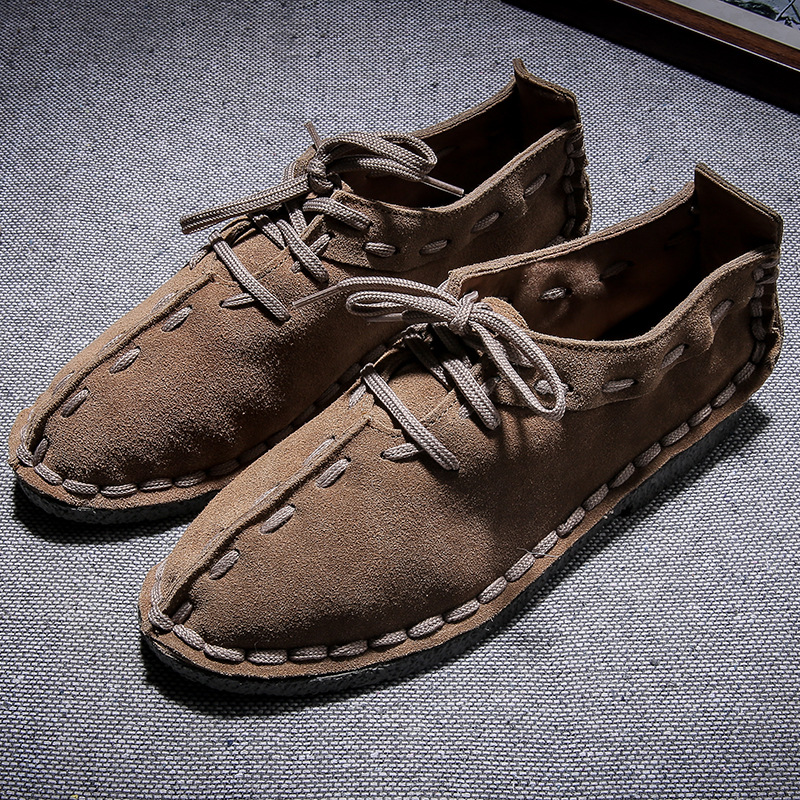 Title 5, Leather Suede Men