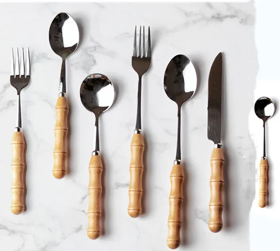 Western steak, knife, fork and spoon 7Pieces Set - Shop at LoveMi