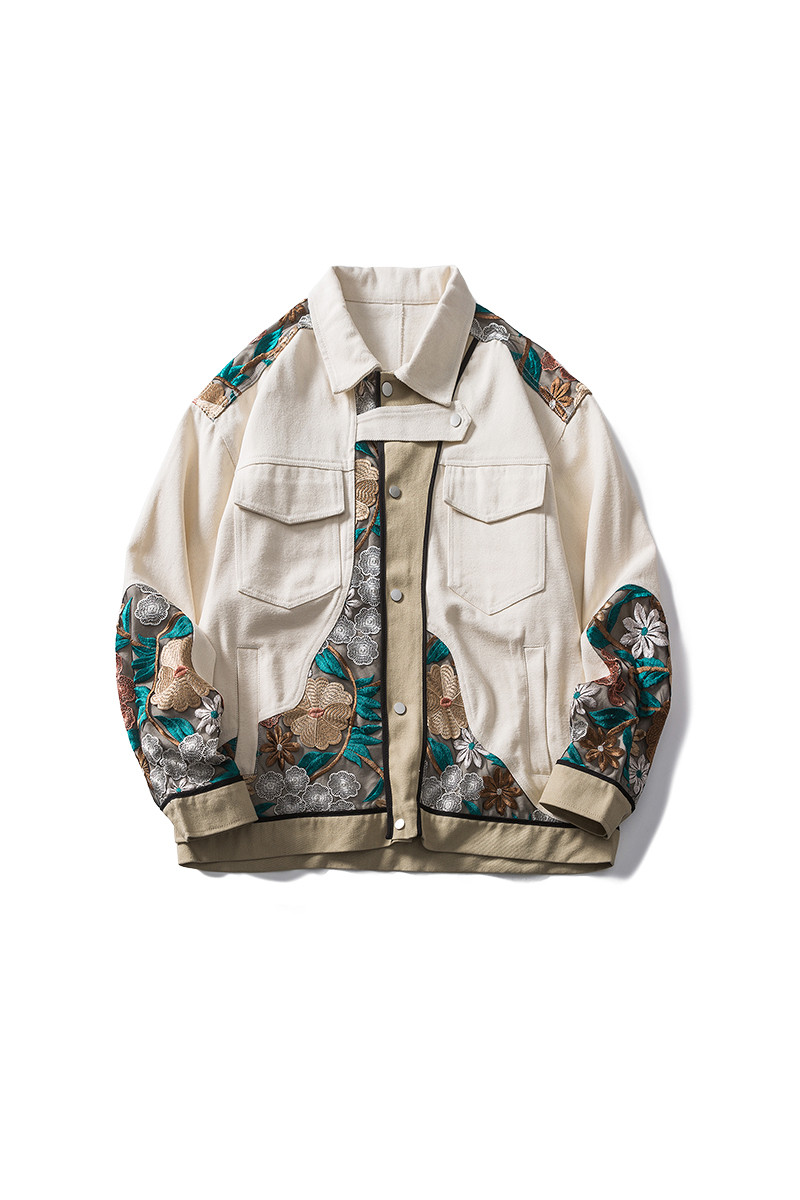 Embroidery Stitching Baseball Uniform Male Couple