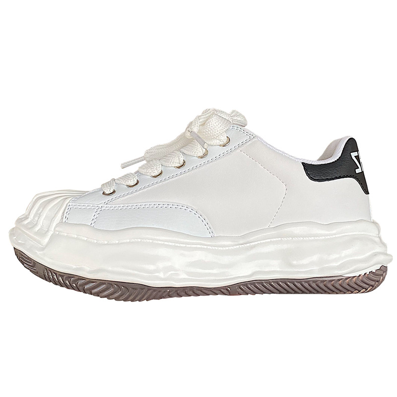 Title 2, Retro Dissolving Shoes Sneakers New White Shoes