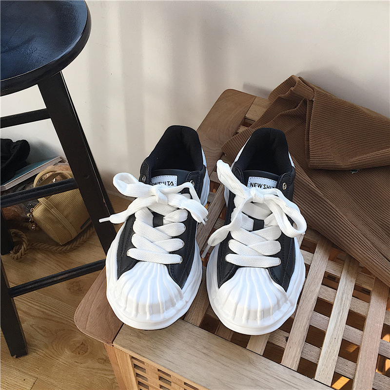 Title 4, Retro Dissolving Shoes Sneakers New White Shoes