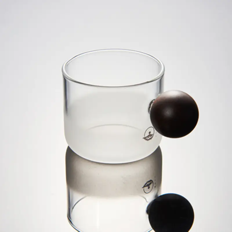 Manually Atomized Sandblasted Heat-resistant Glass Kung Fu Small Tea Cup