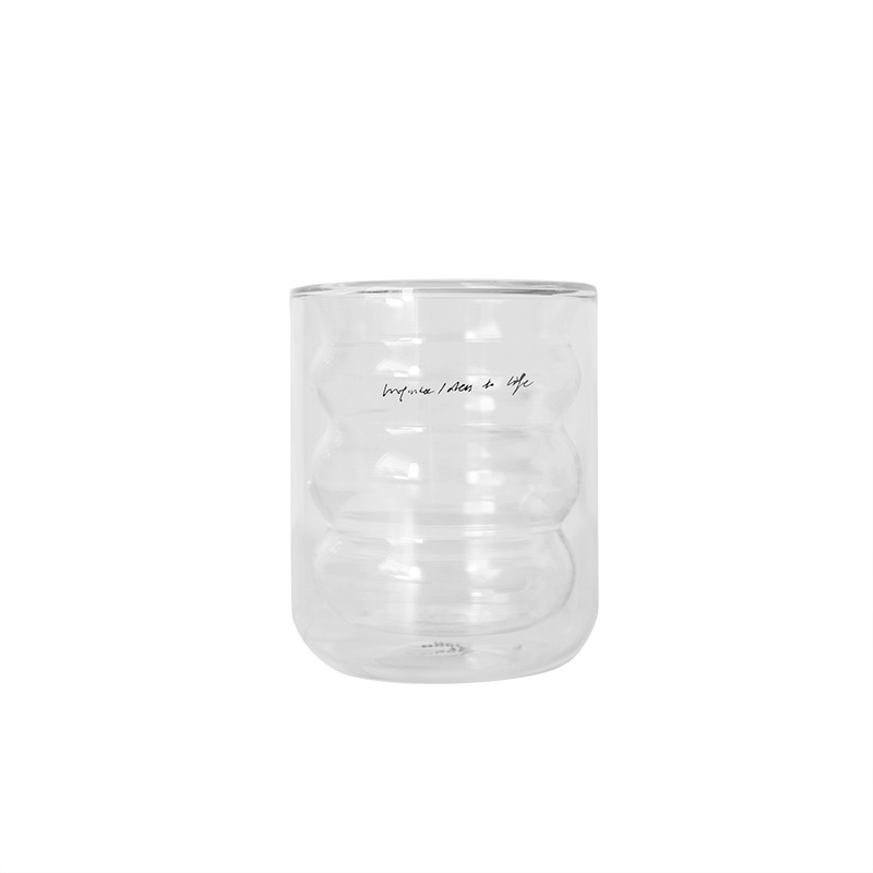 Heat-resistant Water Cup Glass Female Cute Home Milk Tea Cup