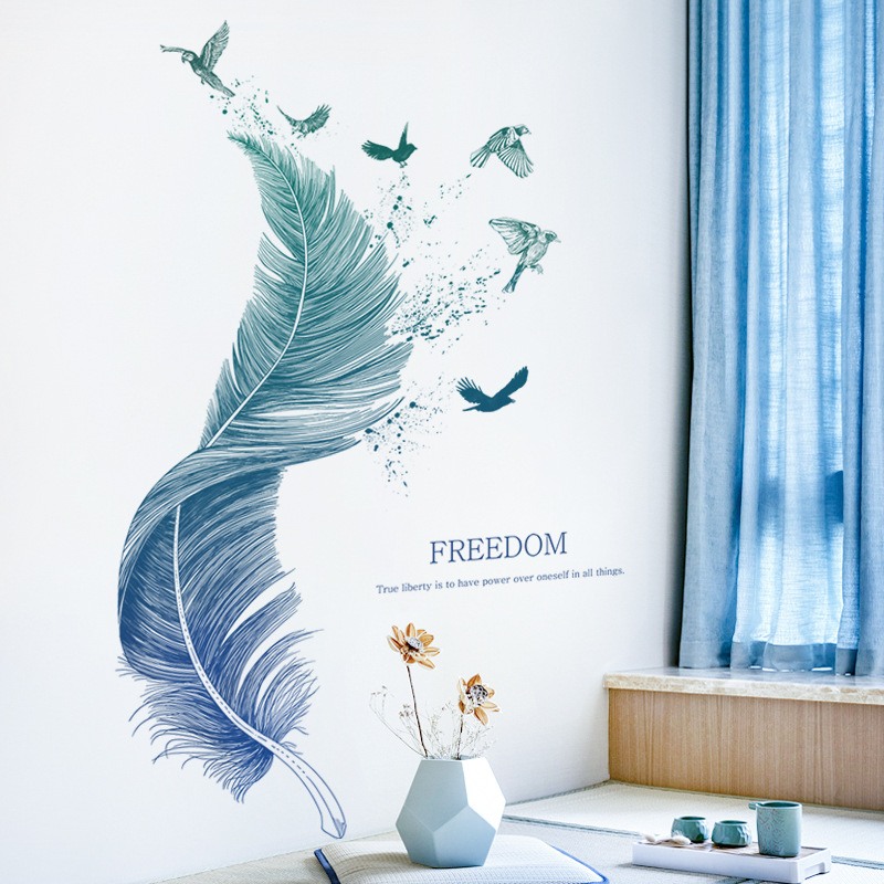 Bedroom Decoration Wall Light Luxury Wall Stickers Wall Stickers — foto 6