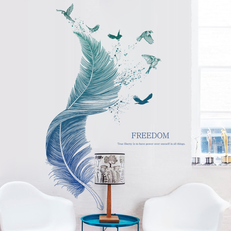 Bedroom Decoration Wall Light Luxury Wall Stickers Wall Stickers — foto 2