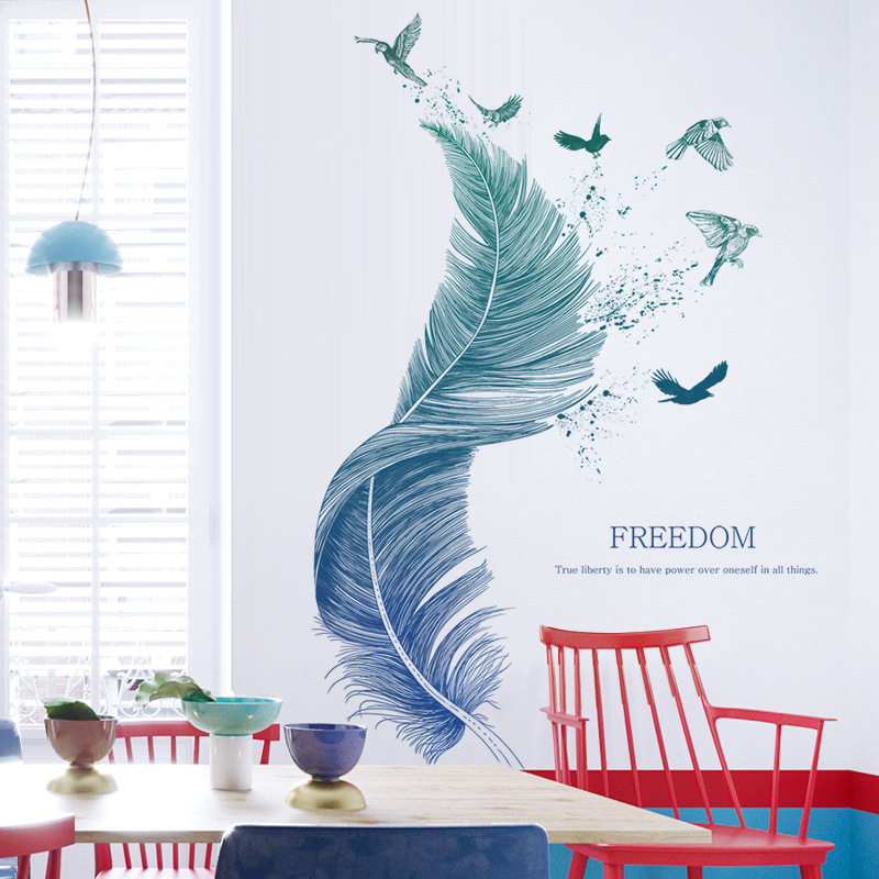 Bedroom Decoration Wall Light Luxury Wall Stickers Wall Stickers — foto 5