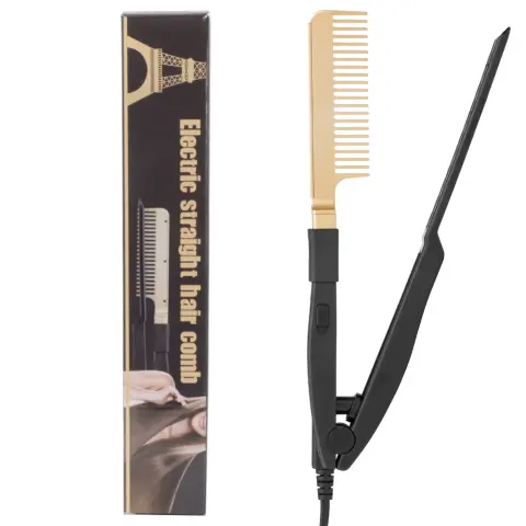 New Style Clip Hair Straightener Wet and Dry Portable
