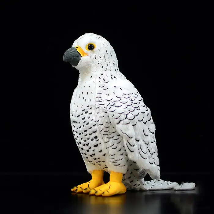 Spear Falcon Plush Toy White Falcon Doll Cute Simulation Costume Doll Plush Toy