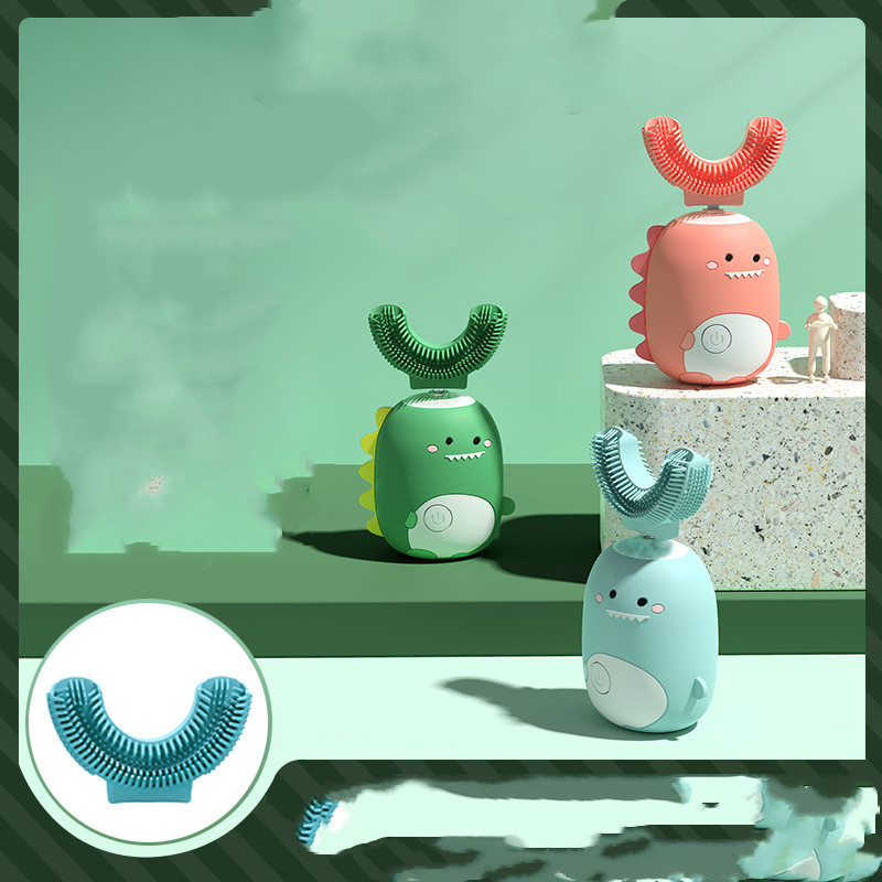 Smart Sonic U-Shaped Children's Electric Toothbrush