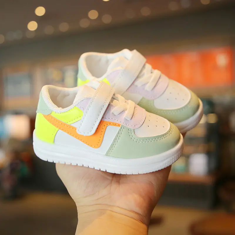 Soft Sole Boys and Girls Breathable Mesh Korean Sneakers