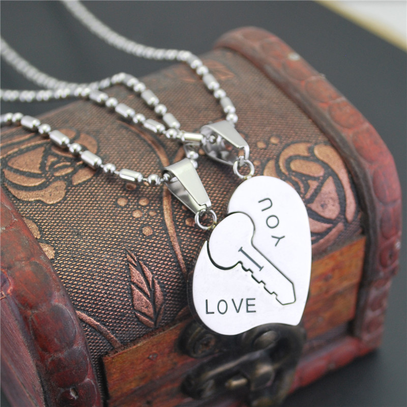 Creative Key With Accessories Long Sweater Chain