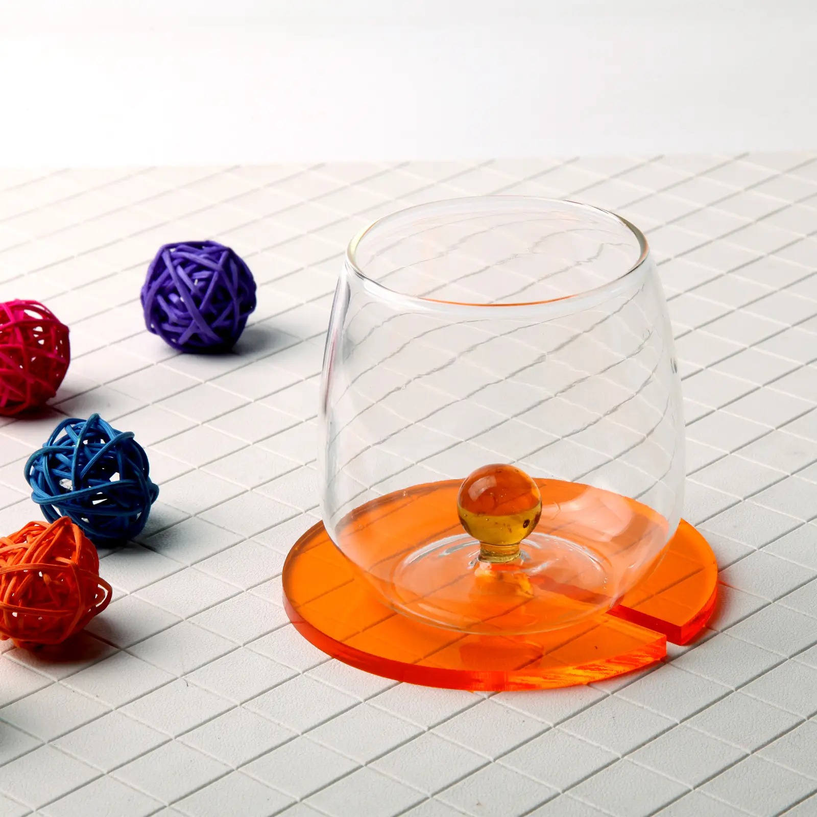 Cocktail Marbles Acrylic Simplicity Water Cup