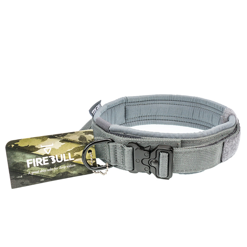 Title 3, Tactical pet collar and leash for dogs Enhanced...