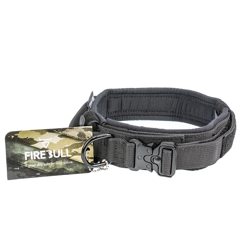 Title 4, Tactical pet collar and leash for dogs Enhanced...