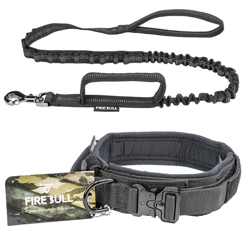 Title 11, Tactical pet collar and leash for dogs Enhanced...