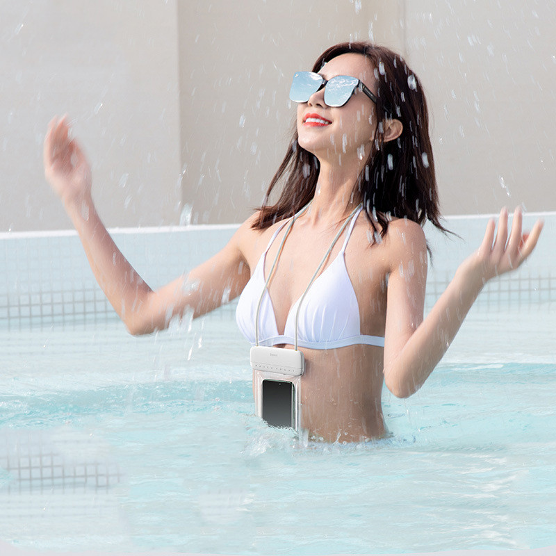 HD Machine Waterproof Bag Supports Swimming Simple Diving Bag  — view 2