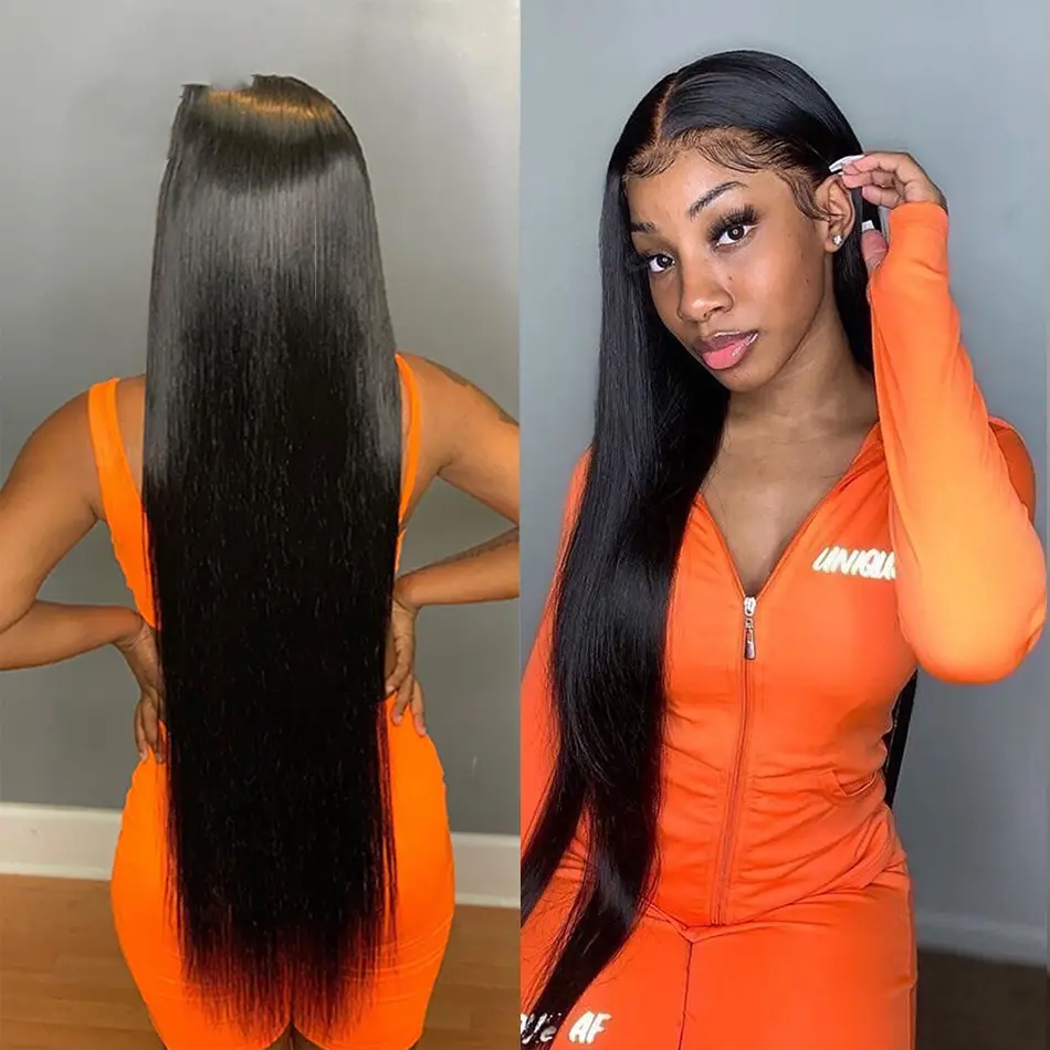 European And American New Style Long Straight