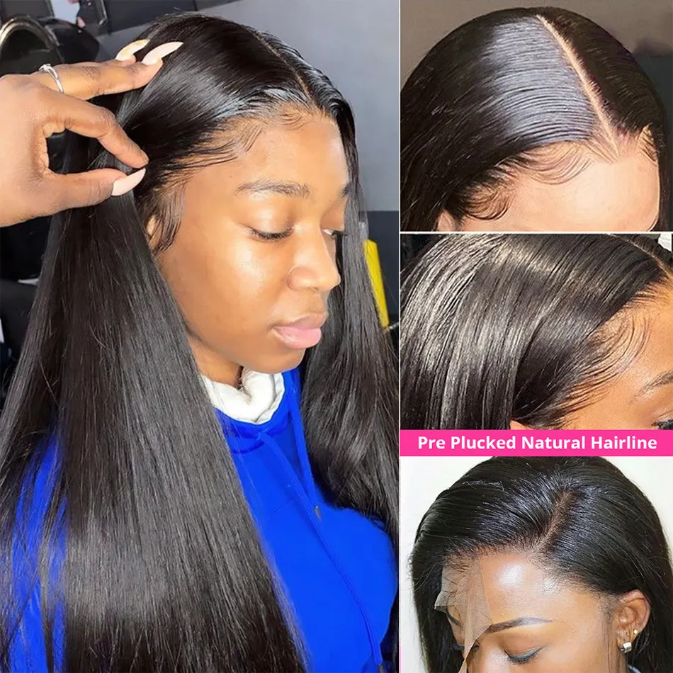 European And American New Style Long Straight
