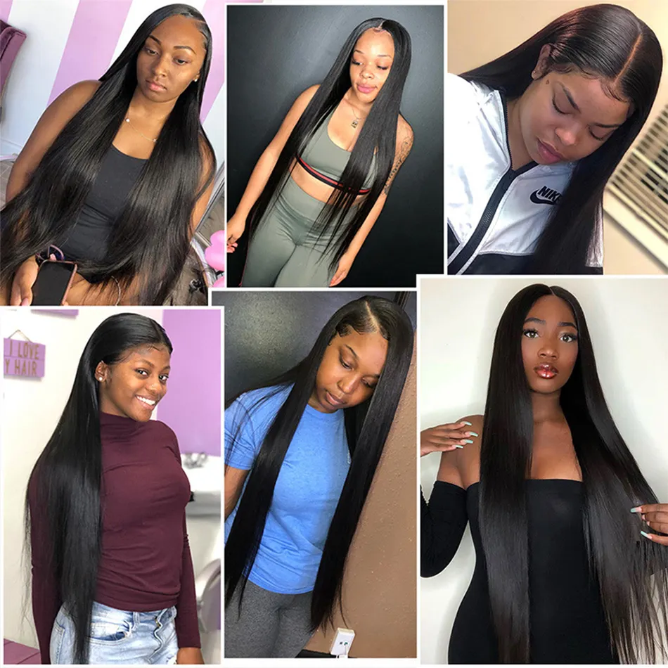 European And American New Style Long Straight