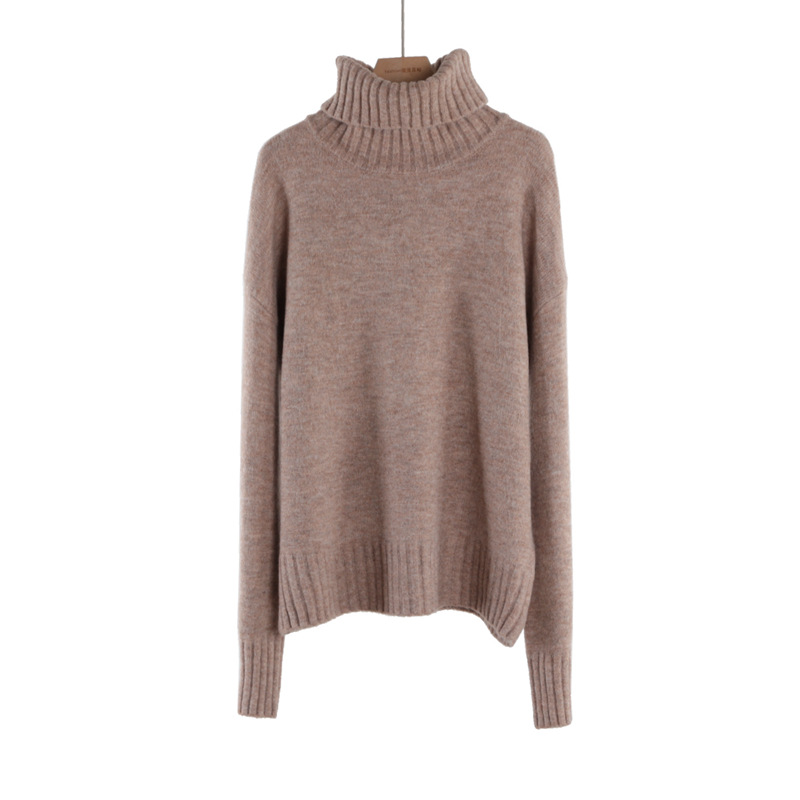Loose Lazy Pullover Sweater Women's Bottoming Shirt