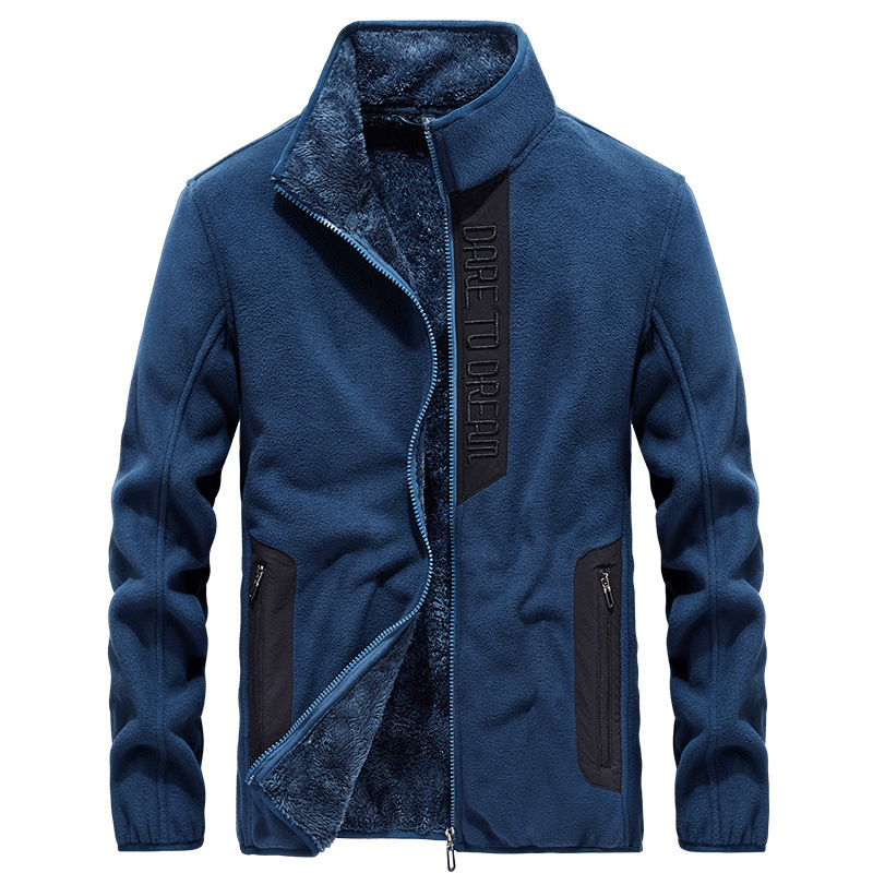 Title 3, Jaqueta Polar Fleece Casual All-Match Fleece Plus