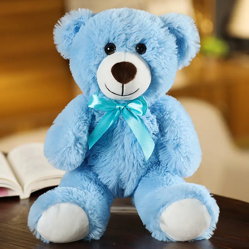 Ribbon Teddy Bear Plush Toy