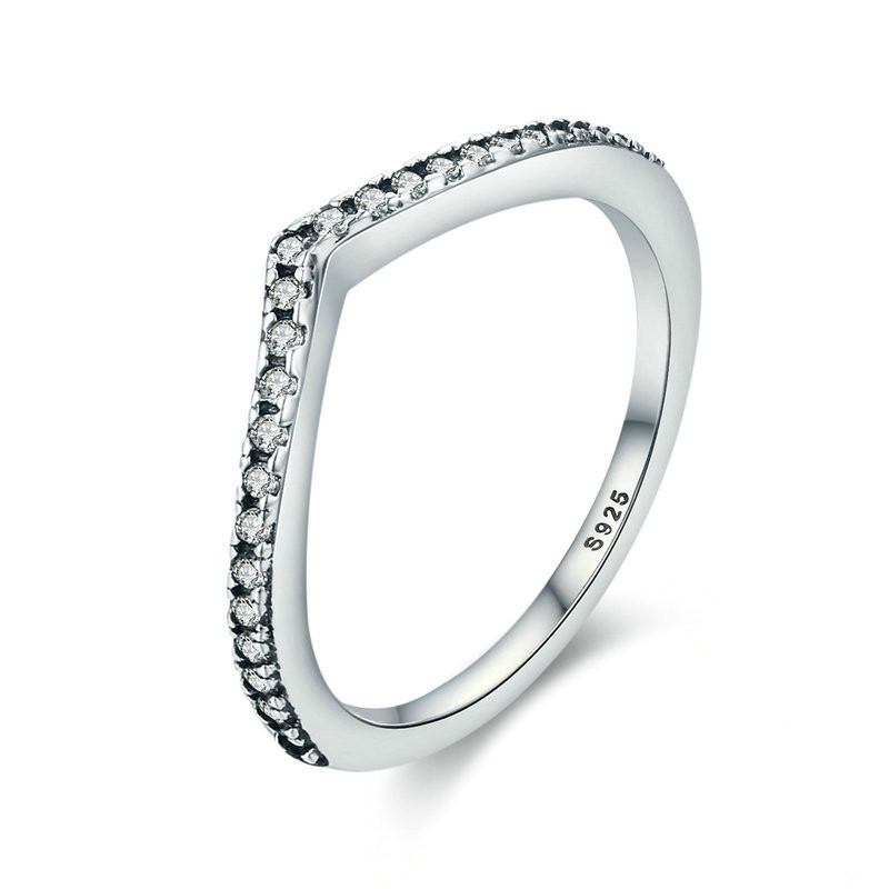Temperament Women's Wedding Ring s925 Diamond Women's Diamond Ring Ring