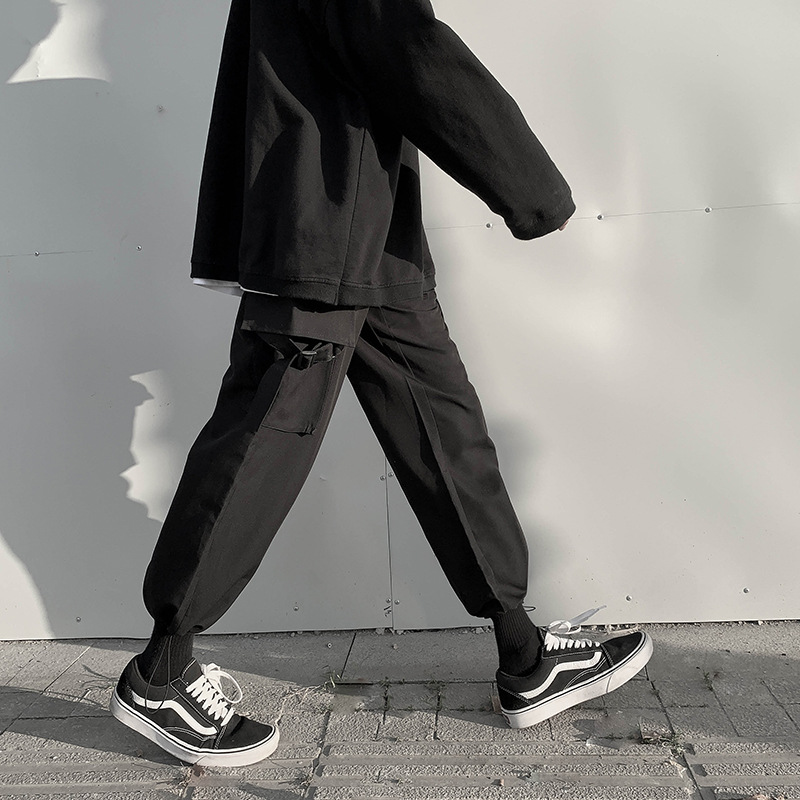 Drawstring Drawstring Pants Youth Casual Harem Pants With Small Feet