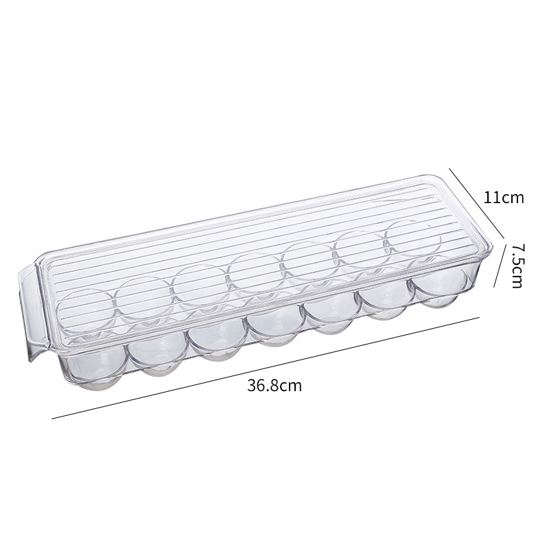 Title 2, Transparent Refrigerator Box Drawer Type Plasti...