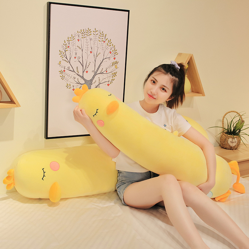 Cute Plush Big Yellow Duck Doll Toy