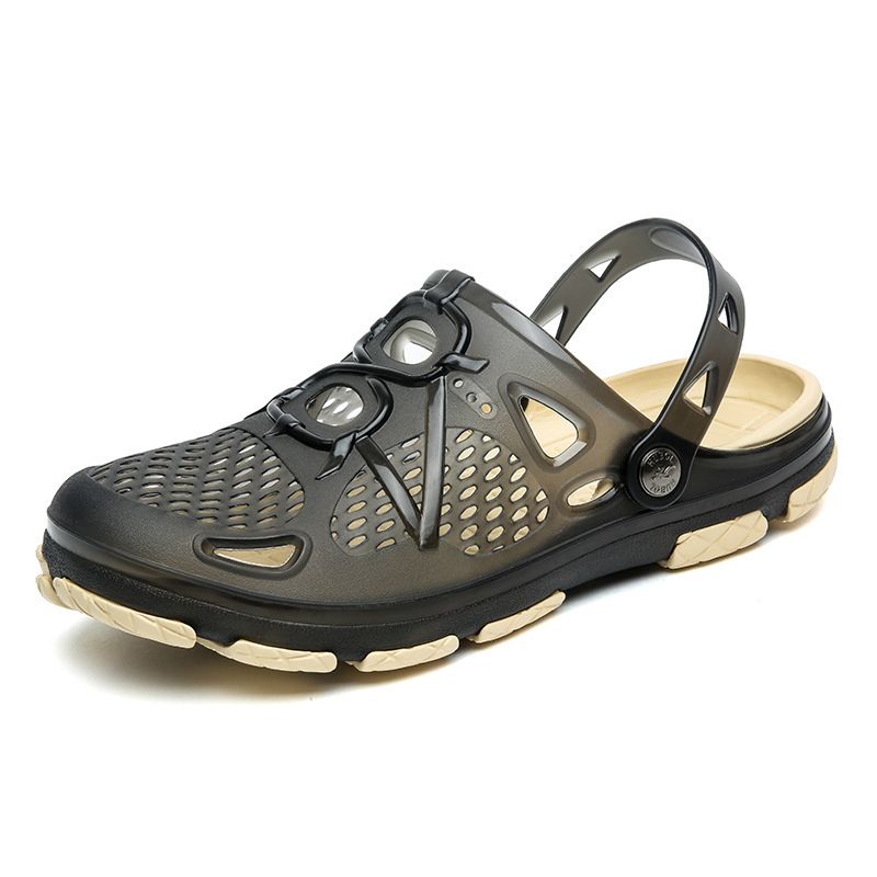 Мужские слипоны на садовых мулах, сабо, обувь, спортивные сандалии на открытом воздухе, пляжные водные тапочки