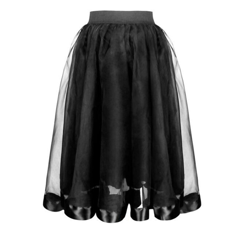 Title 2, Organza Lolita Tutu Skirt And Black Mesh Skirt