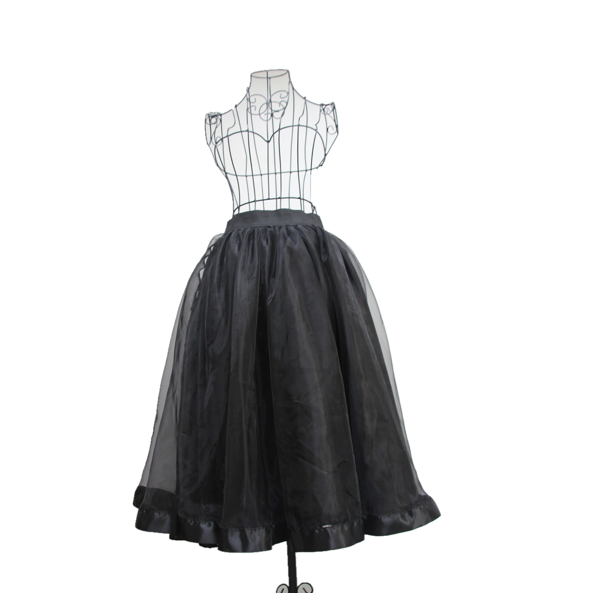 Title 5, Organza Lolita Tutu Skirt And Black Mesh Skirt