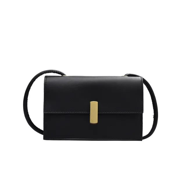 Women's Fashion Versatile One Shoulder Messenger Bag Black - Shop at LoveMi