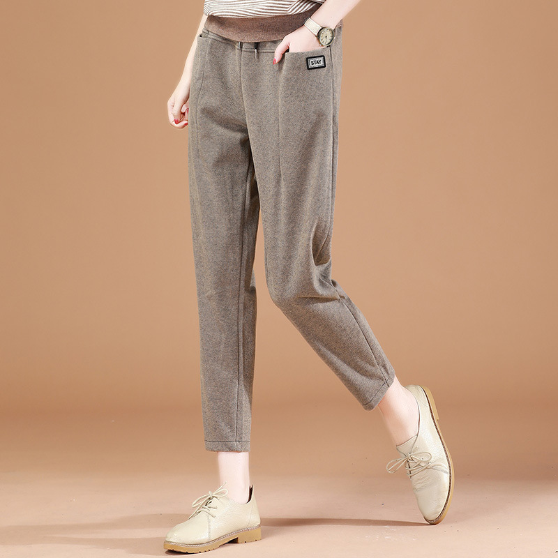 Title 6, All-match Slimming Harem Pants Loose Casual Tro...