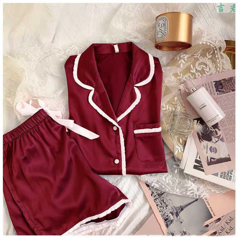 New Style Pajamas, Leisure Silk Suit, Home Service