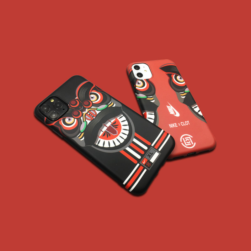 Compatible with Apple , Tide Brand Lion Dance Silicone Soft Phone Case - Image 3