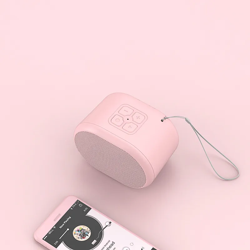 Mini Macaron Bluetooth Speaker Portable Music Speaker – image 2