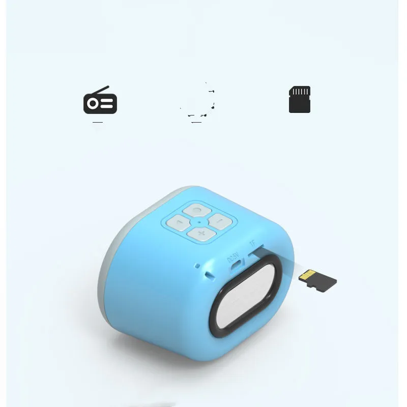 Mini Macaron Bluetooth Speaker Portable Music Speaker – image 3