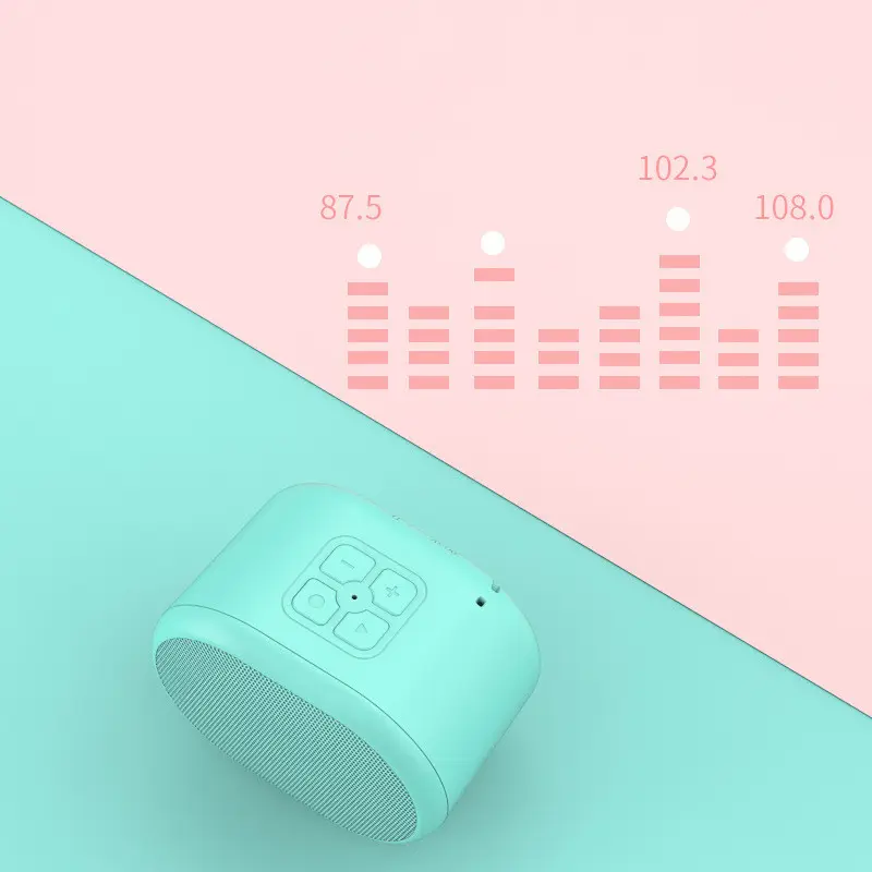 Mini Macaron Bluetooth Speaker Portable Music