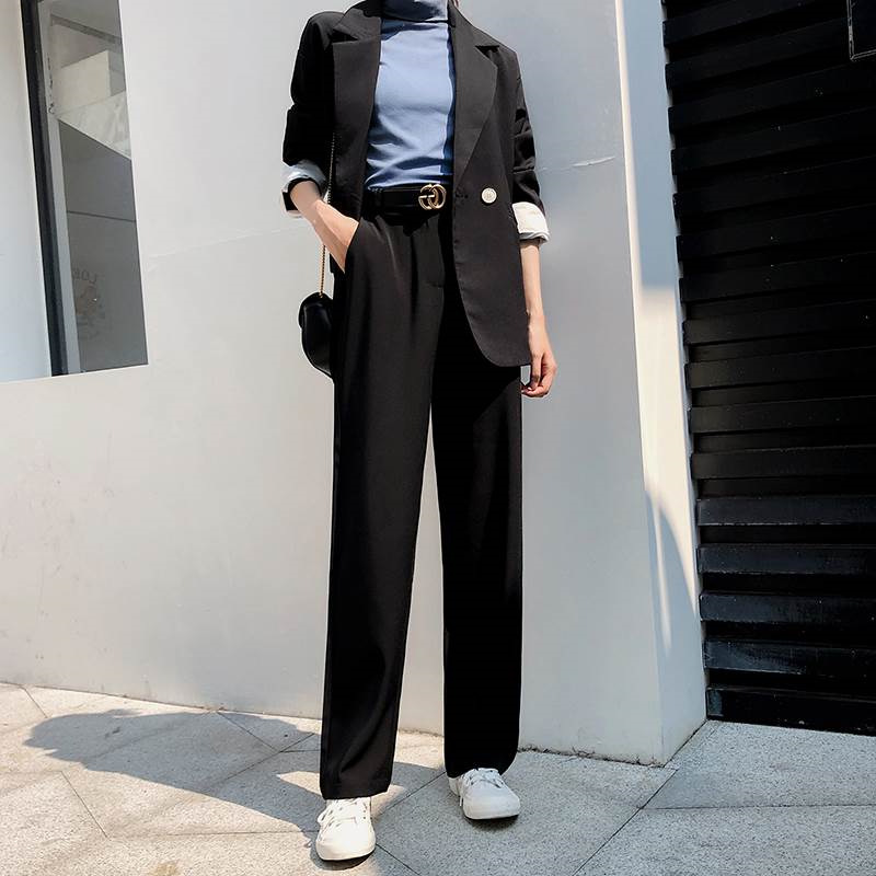 Title 3, All-Match Drape Suit Casual Pants