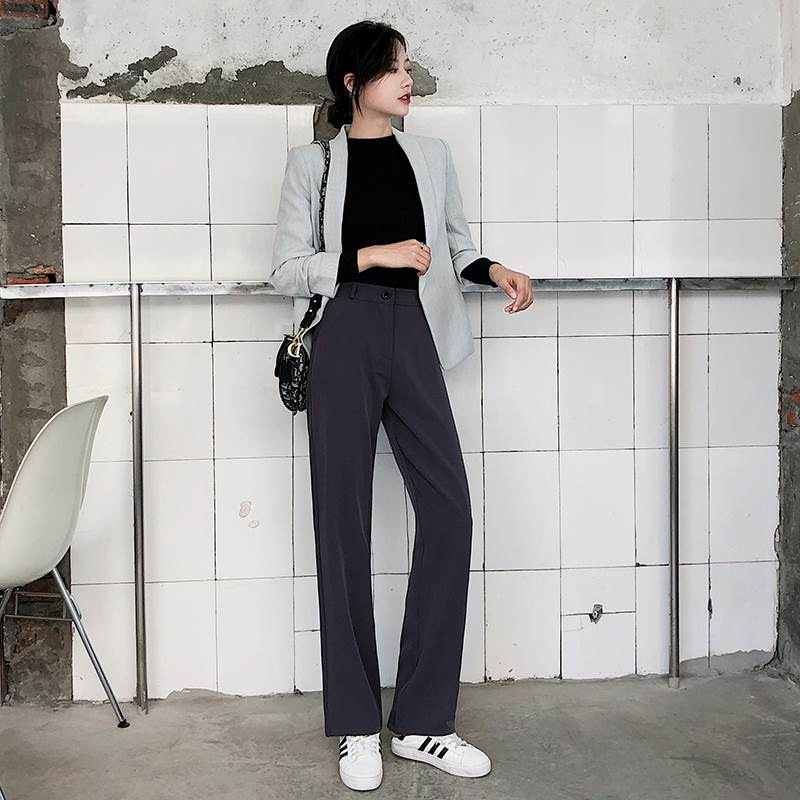 Title 5, All-Match Drape Suit Casual Pants