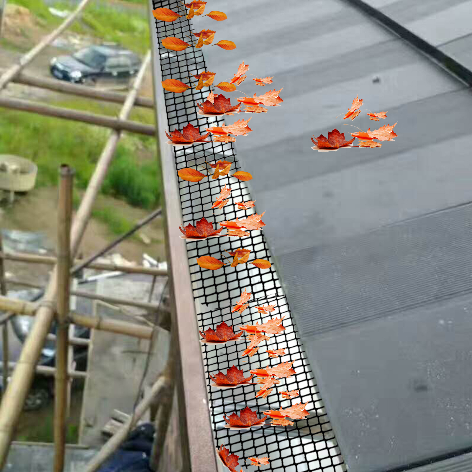 Gutter Guard Mesh Roll, picture 3 of 4