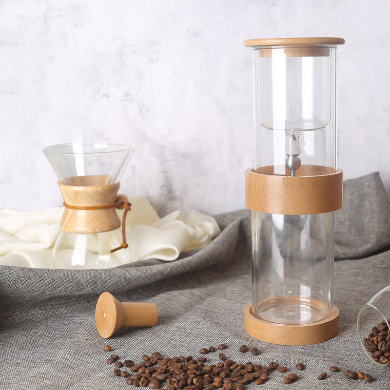 Title 4, Hand Blown Ice Drip Coffee Pot