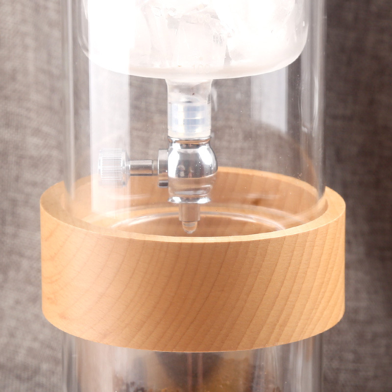 Title 3, Hand Blown Ice Drip Coffee Pot