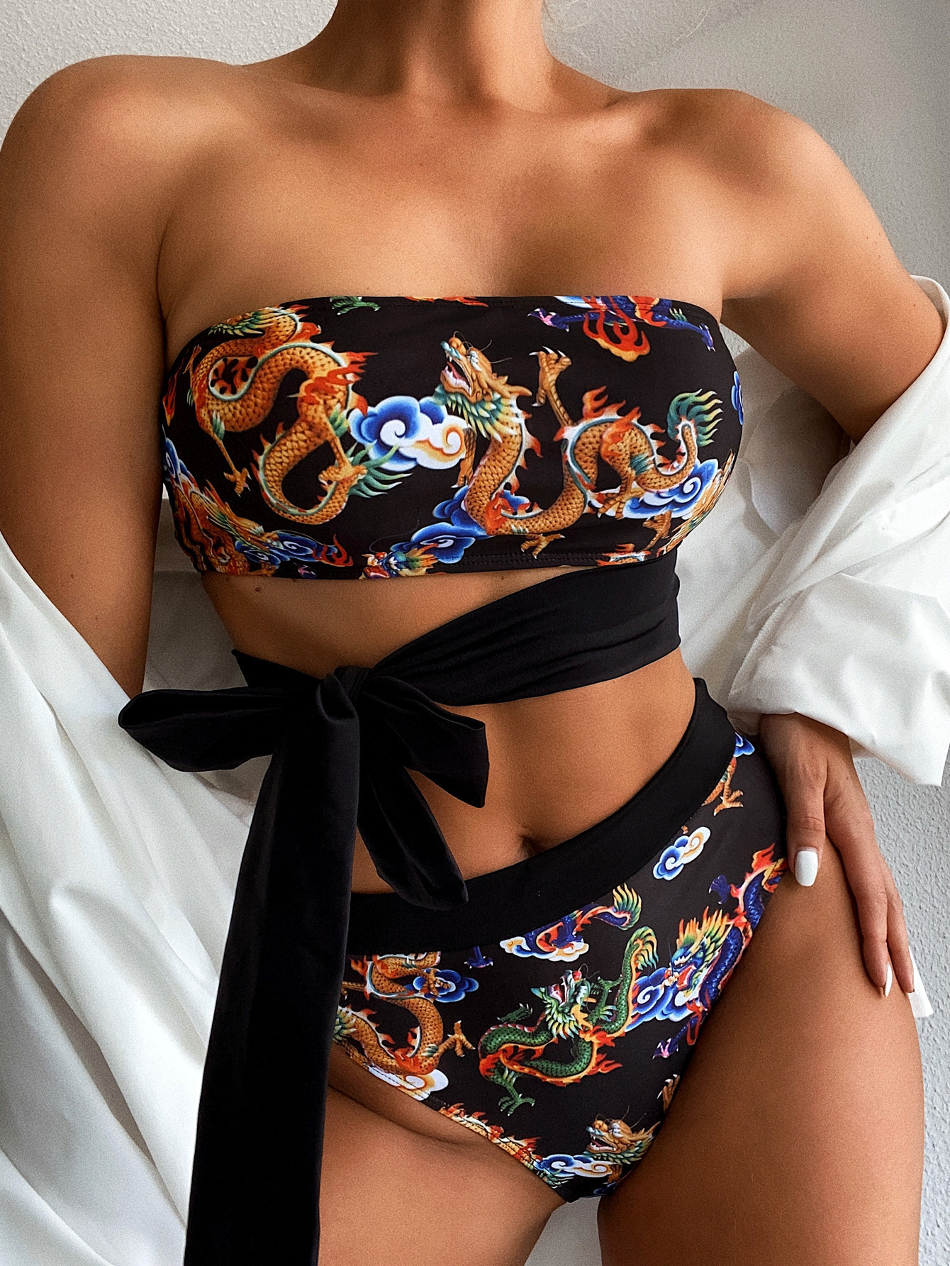 Title 5, Strój Kąpielowy Dragon Swimsuit Hot Sale. Nowy ...