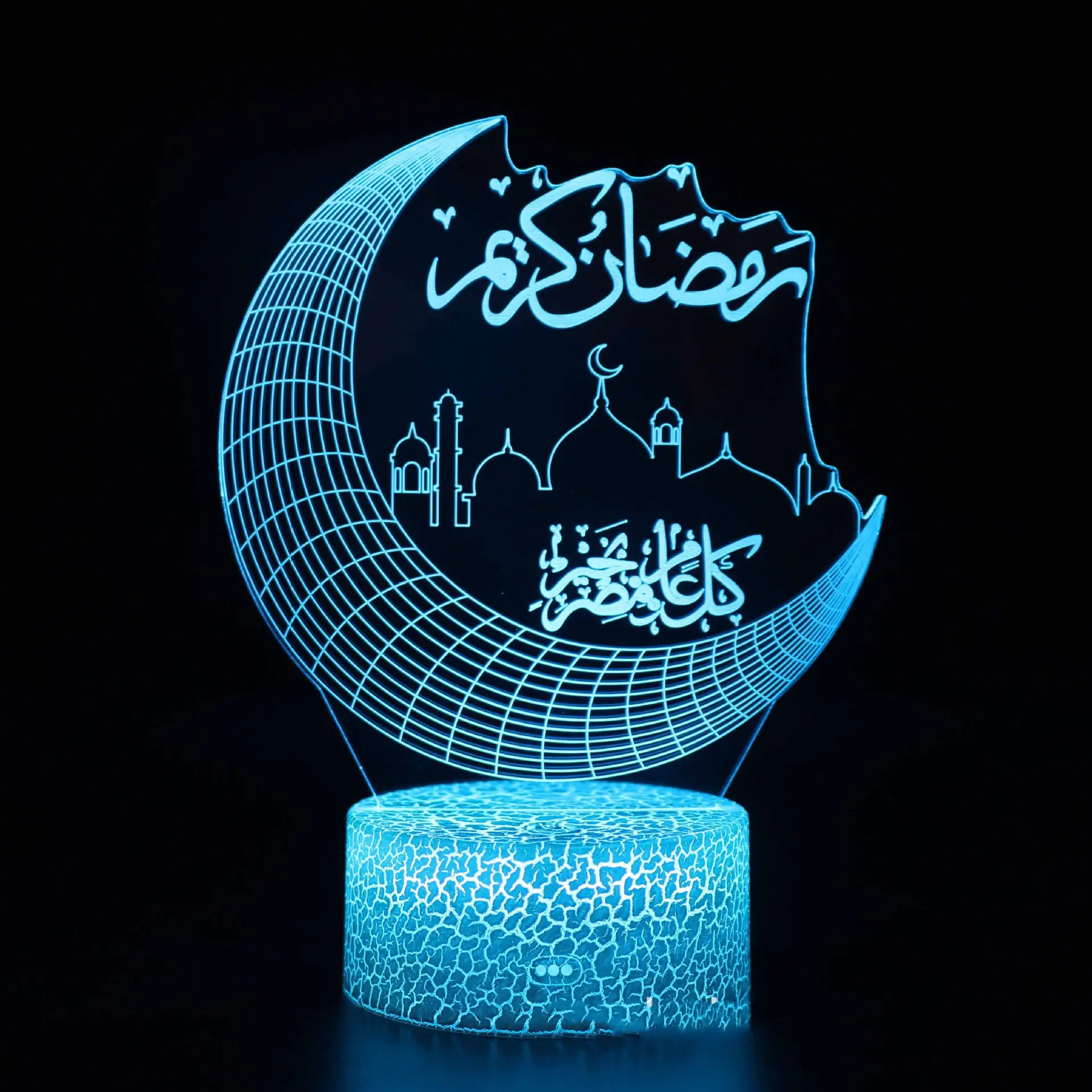 3d Colorful LED Gift Light Touch Remote